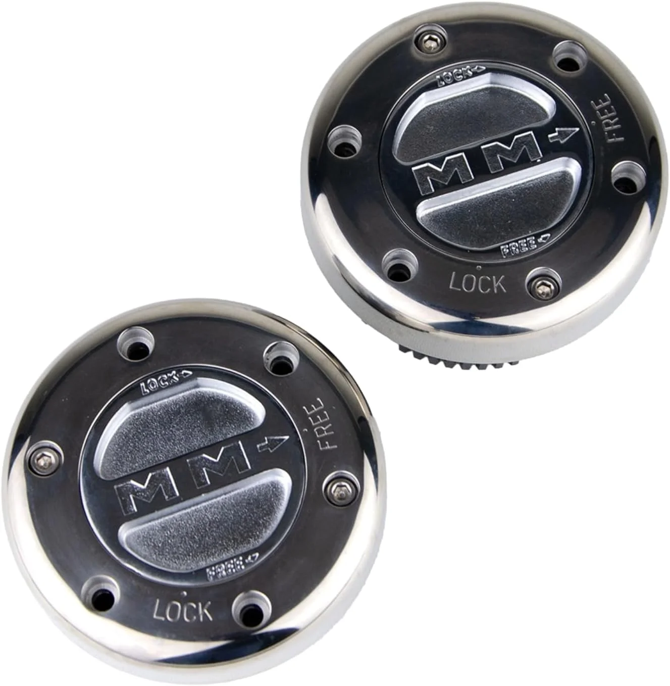 Mile Marker Manual Locking Hubs for Vehicles - Damaged Box