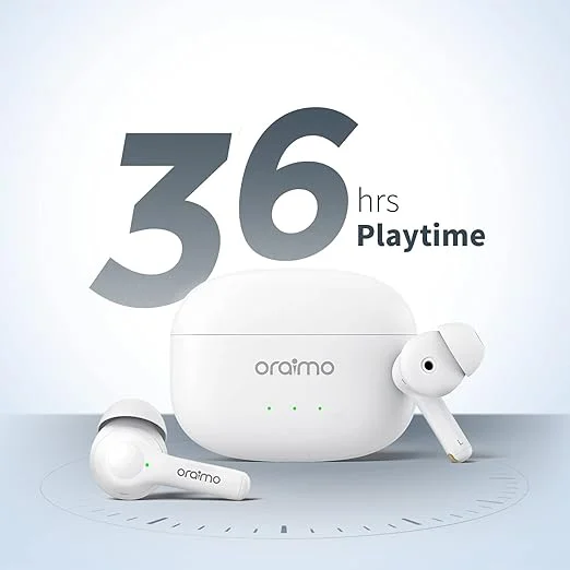 سماعات أذن لاسلكية من أورايمو FreePods 3 موديل OEB-E104D العلبة مفتوحة