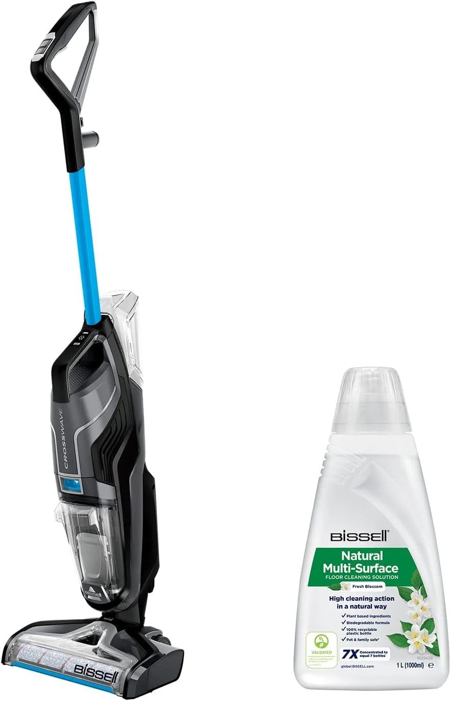 BISSELL CrossWave C6 Multi-Surface Upright Vacuum Cleaner – All-in-One Cleaning Solution