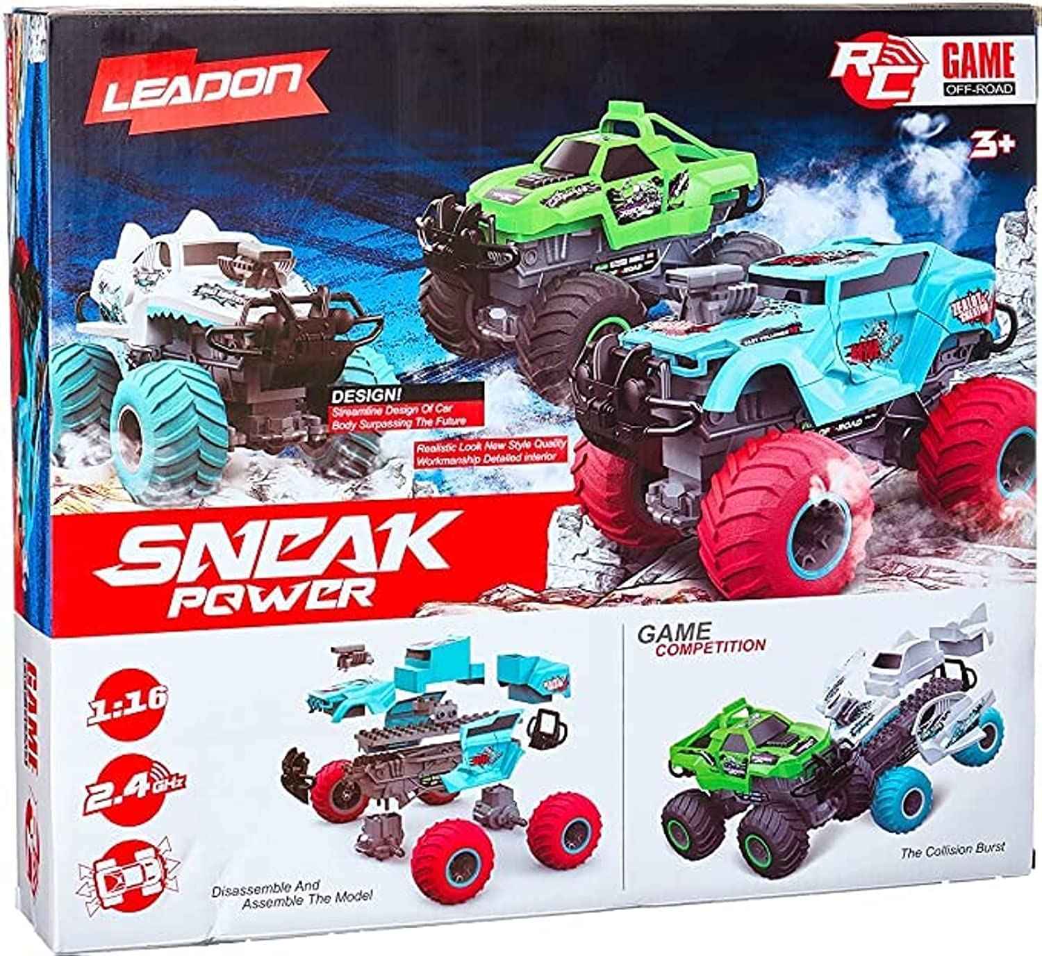 LEADON RC Off-Road Collision Car