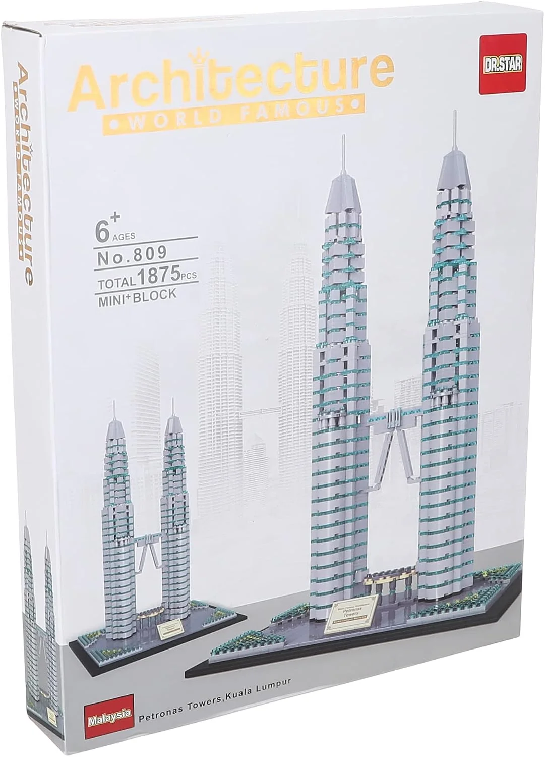 DR. Star Petronas Towers 3D Architectural Puzzle – 1875 Pieces