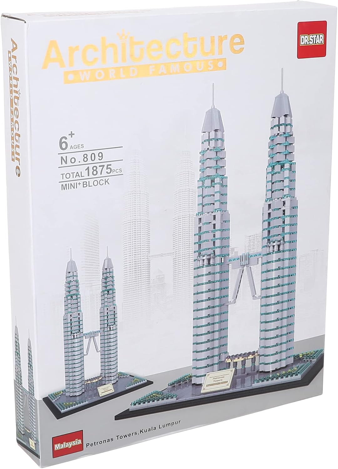 DR. Star Petronas Towers 3D Architectural Puzzle – 1875 Pieces