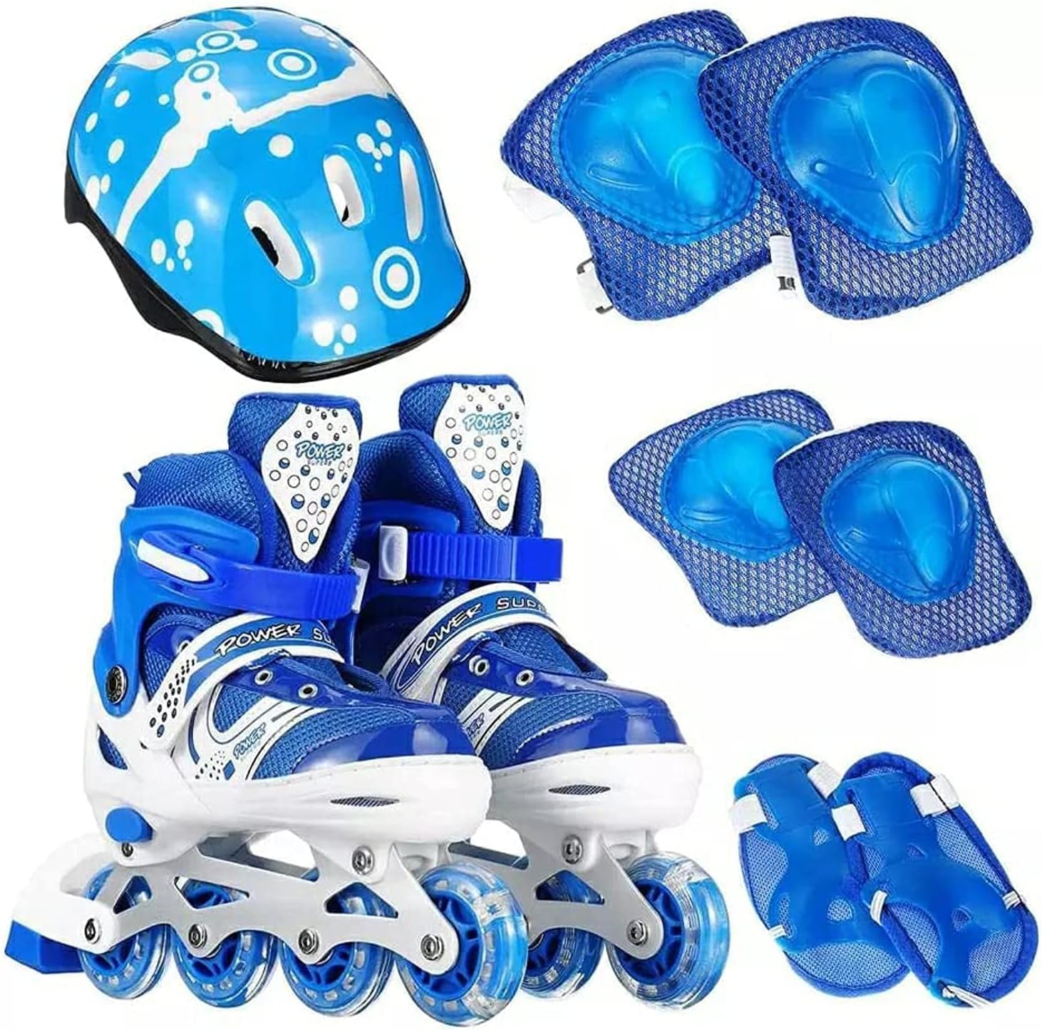 SportQ Inline Skates with Light-Up Wheels