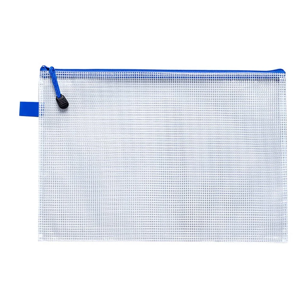 Digital Plastic Mesh Zipper Bag