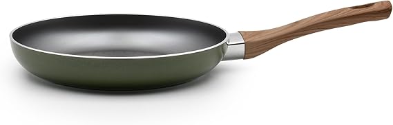 Celar Aluminum Non-Stick Frypan, 28 cm Diameter, Green – Made in Portugal