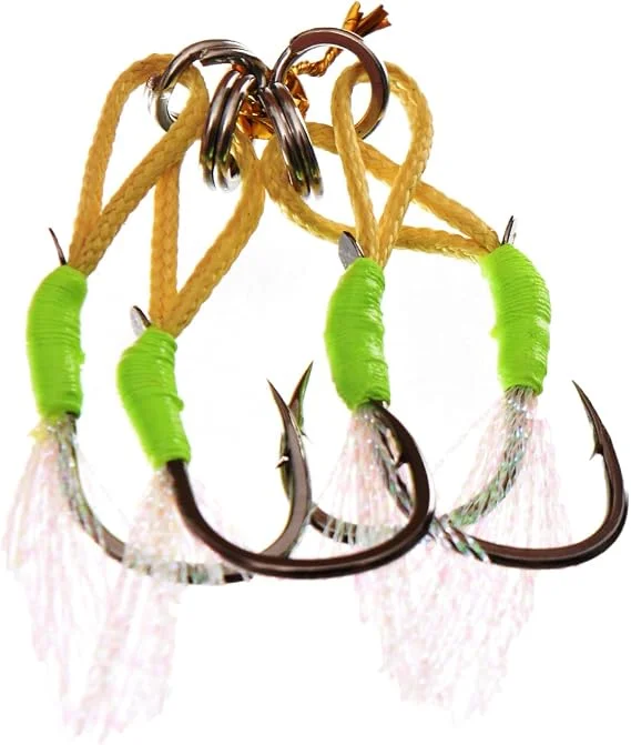Falcons Fishing Hooks with Neon Lights