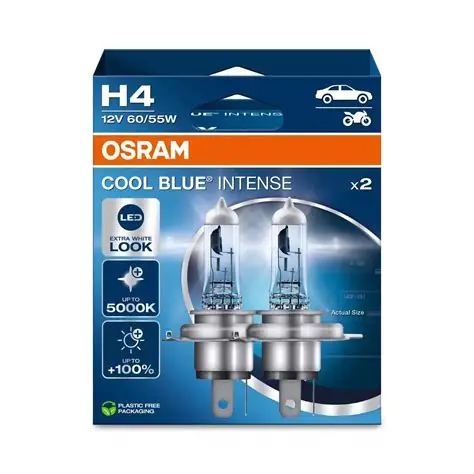 OSRAM COOL BLUE INTENSE H4 Car Headlight Bulb
