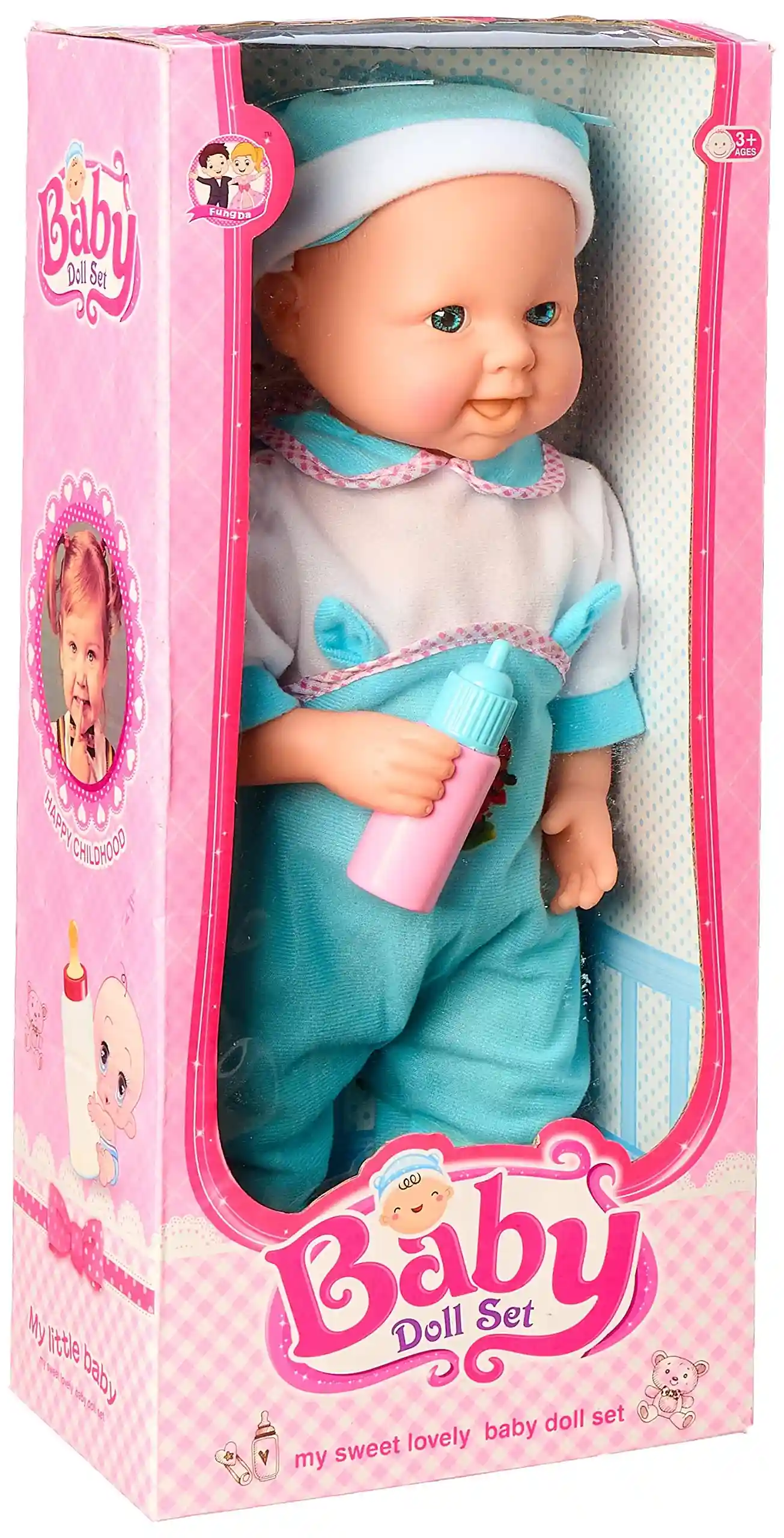 CAROL Baby Girl Doll Set