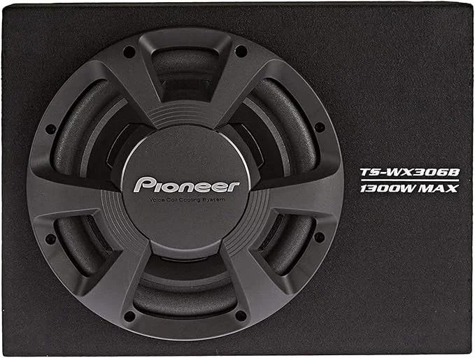 صب ووفر بايونير (Pioneer) مقاس 30 سم بقدرة 1300 وات - صندوق جاهز لنظام صوت السيارة