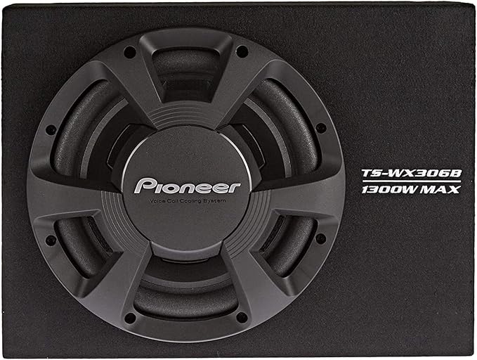 Pioneer TS-WX306B 12-inch 1300W Subwoofer Box for Car Audio Systems