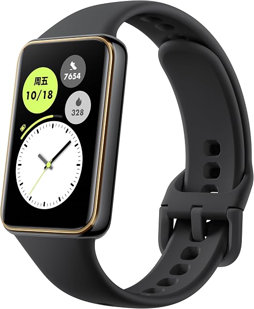 ساعة وسوار ذكي HONOR Band 10 بشاشة AMOLED مقاس 1.57 بوصة وتصميم منحني مزدوج مع ذاكرة 32 جيجابايت وبطارية 180 مللي أمبير وبلوتوث - أسود (ضمان سنة)
