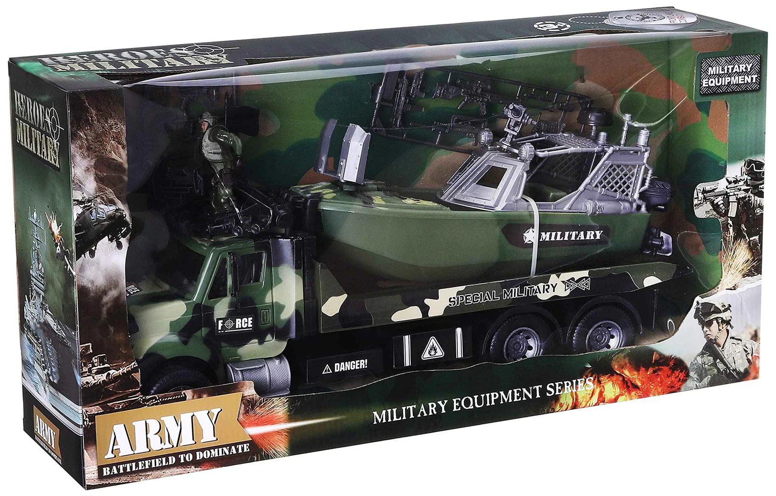 Generic Army Vehicles Playset