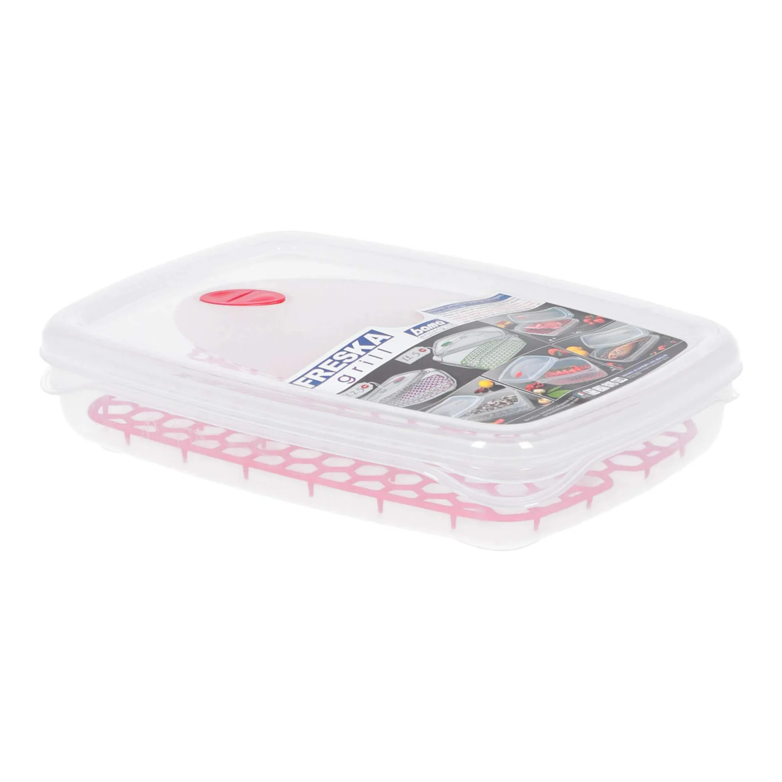Bama Plastic Food Storage Container Set