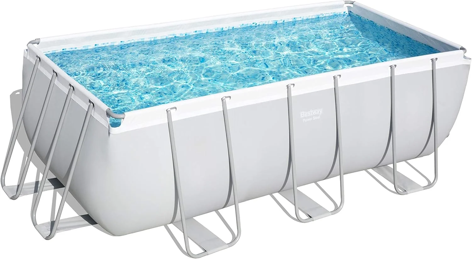 Bestway Power Steel Large Square Pool – Family Fun and Relaxation