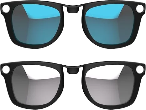 HIBLOKS 2-Piece Replacement Eyeglass Lenses – Lenses Only