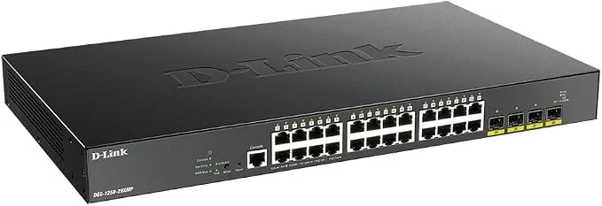 D-Link DGS-1250 Smart Managed Network Switch – 24/48 Gigabit Ports with 4× 10G SFP+ Uplinks