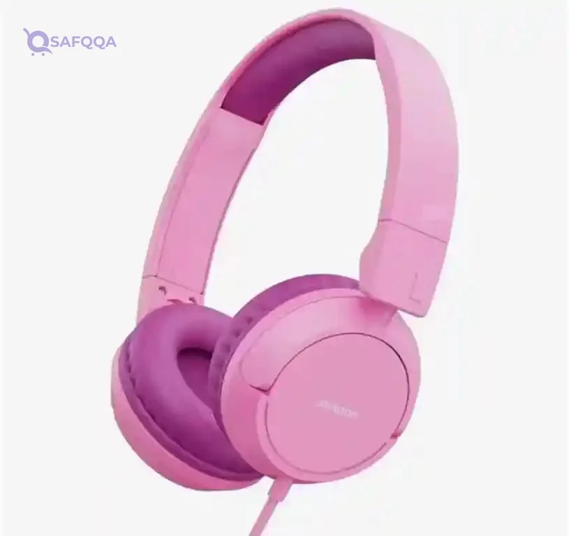 Joyroom JR-HC1 Kids Wired Headphones Soft Cushion Pink Comfort Fit