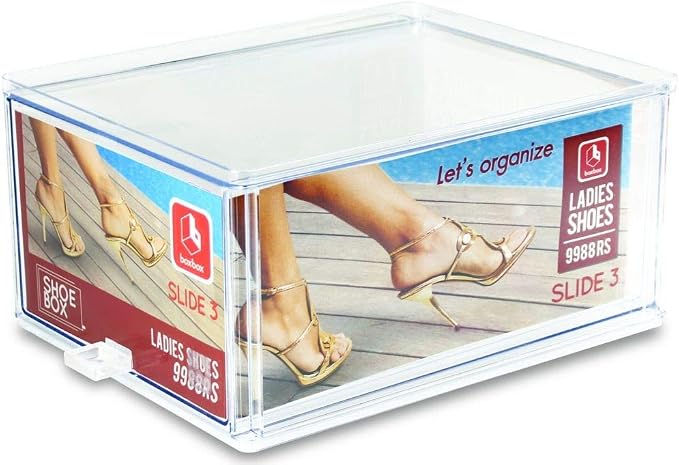 Pioneer box Slide Shoe Box Organizers,