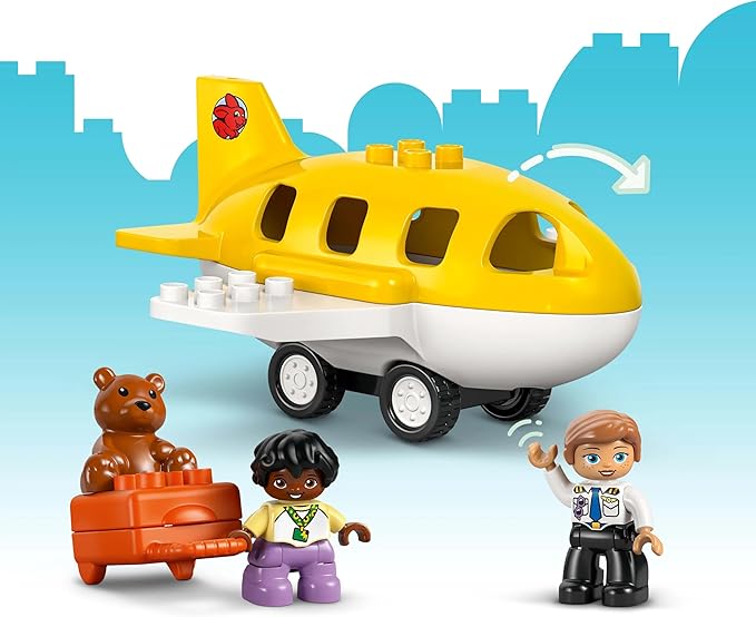 LEGO DUPLO First Time at the Airport Educational Motor Skills Toy
