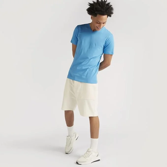 Splash Men's Solid V-Neck T-Shirt – Everyday Comfort and Style
