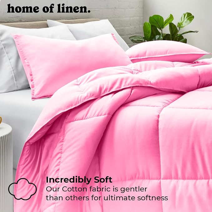 Home Of Linen 3-Piece Comforter Set -230cm x 240cm