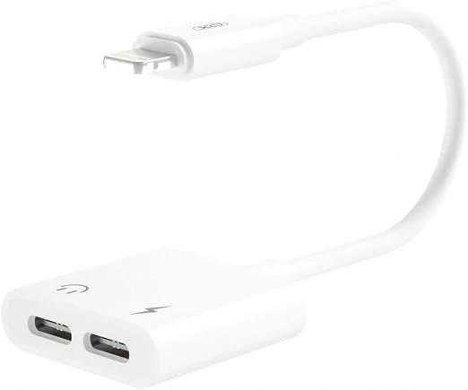 XO NB-R172A Charging Converter with Dual Lightning Ports & Over-Temperature Protection