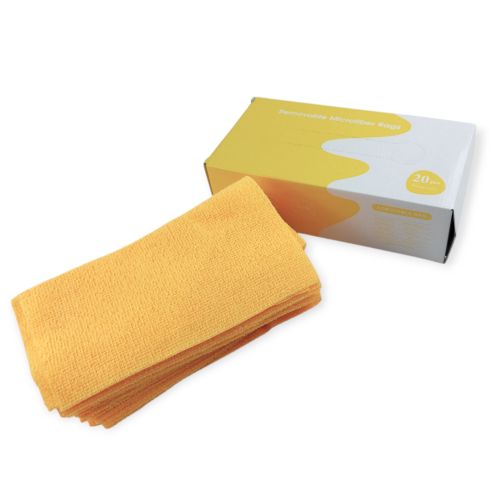 Luiruey Reusable Microfiber Cleaning Cloths – 20-Piece Box