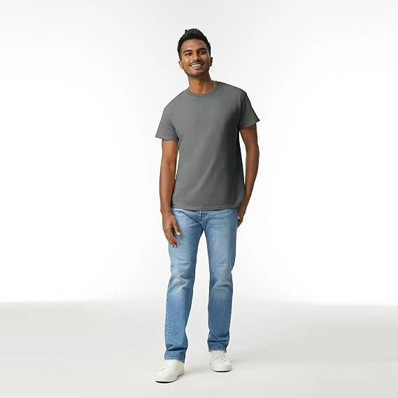 Gildan Men's Cotton T-Shirt  Pack of 2