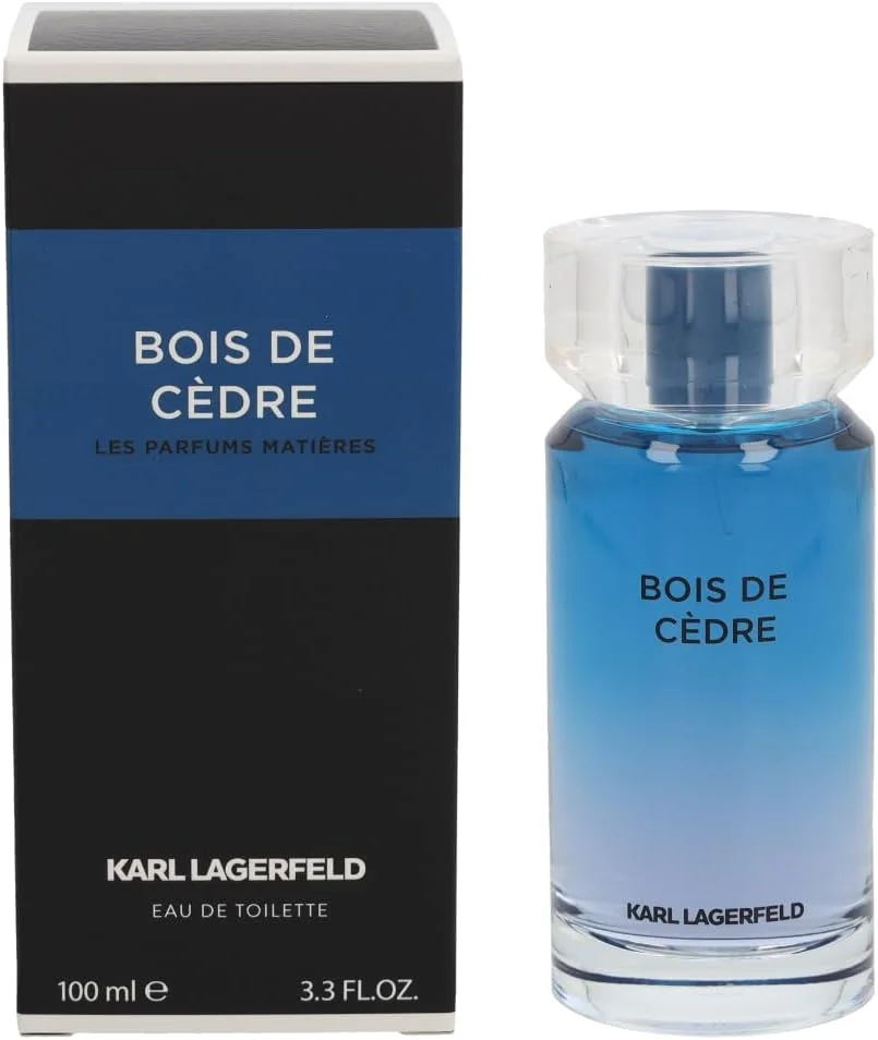 Karl Lagerfeld Men’s Eau de Toilette 100ml – Fresh Elegant Woody Fragrance