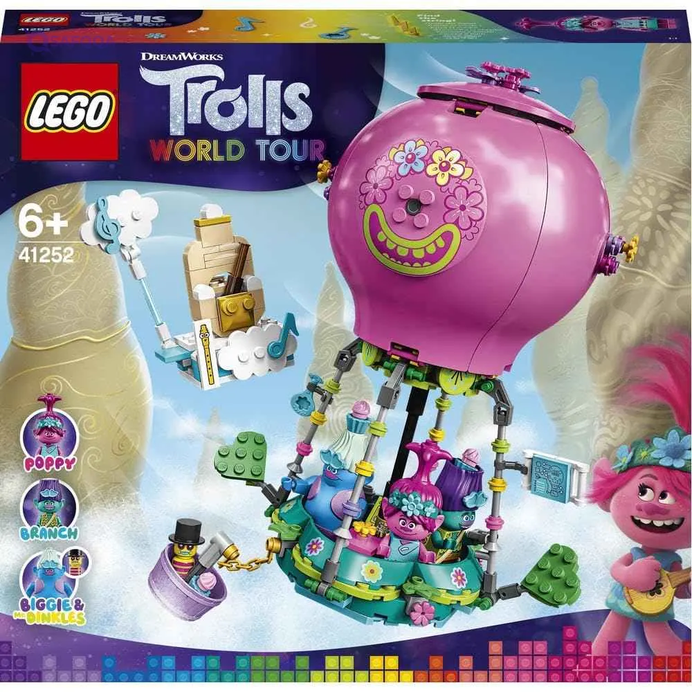 LEGO Trolls Poppy's Hot Air Balloon Building Set