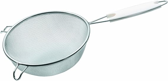 Pedrini Stainless Steel Strainer with Ergonomic Handle