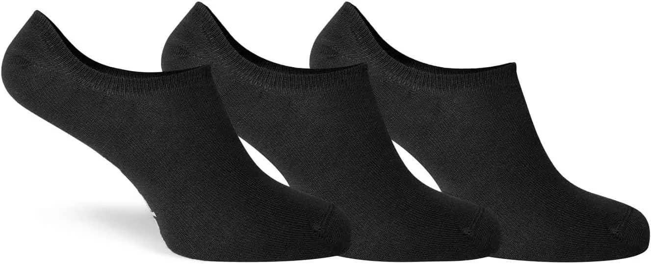Reebok Men’s Socks 3-Pack – Modern Crew Socks (Black)