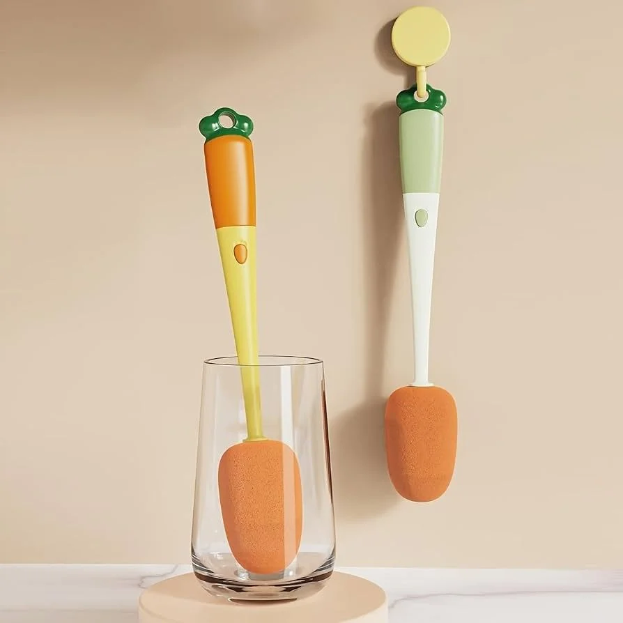 Multi-Purpose Cup and Bottle Cleaning Brush