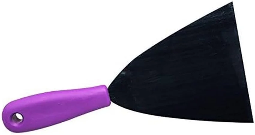 Maya Flexible Stainless Steel Spatula 120mm with Plastic Handle