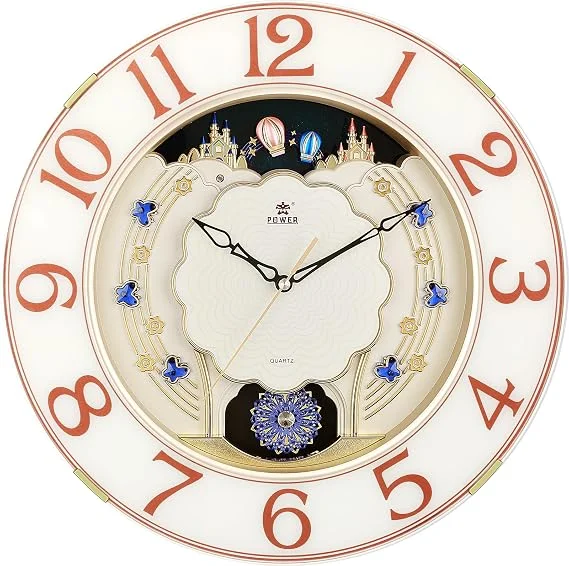 Power Designer Wall Clock