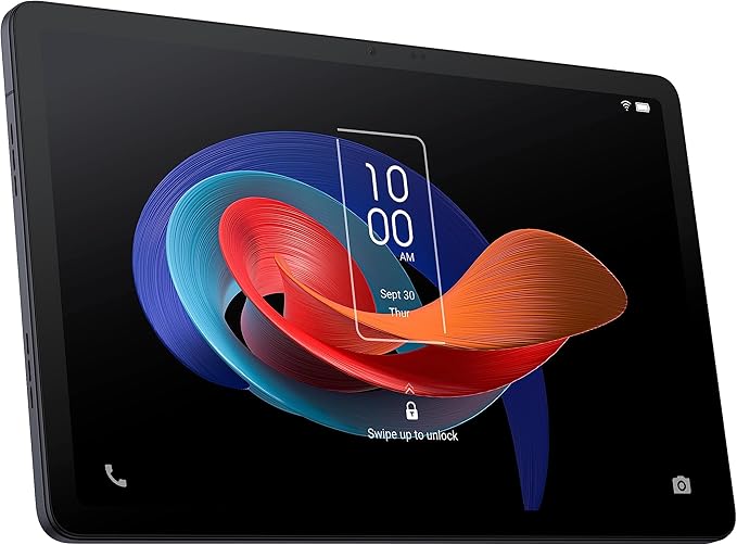 تابلت تي سي ال تاب 10 الجيل الثاني بشاشة 10.36 بوصة، 64 جيجابايت، 4 جيجا رام، 4G وواي فاي مع كيبورد وجراب