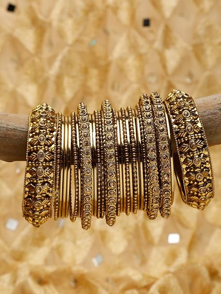 Shining Diva Women's 26-Piece Bangle Set