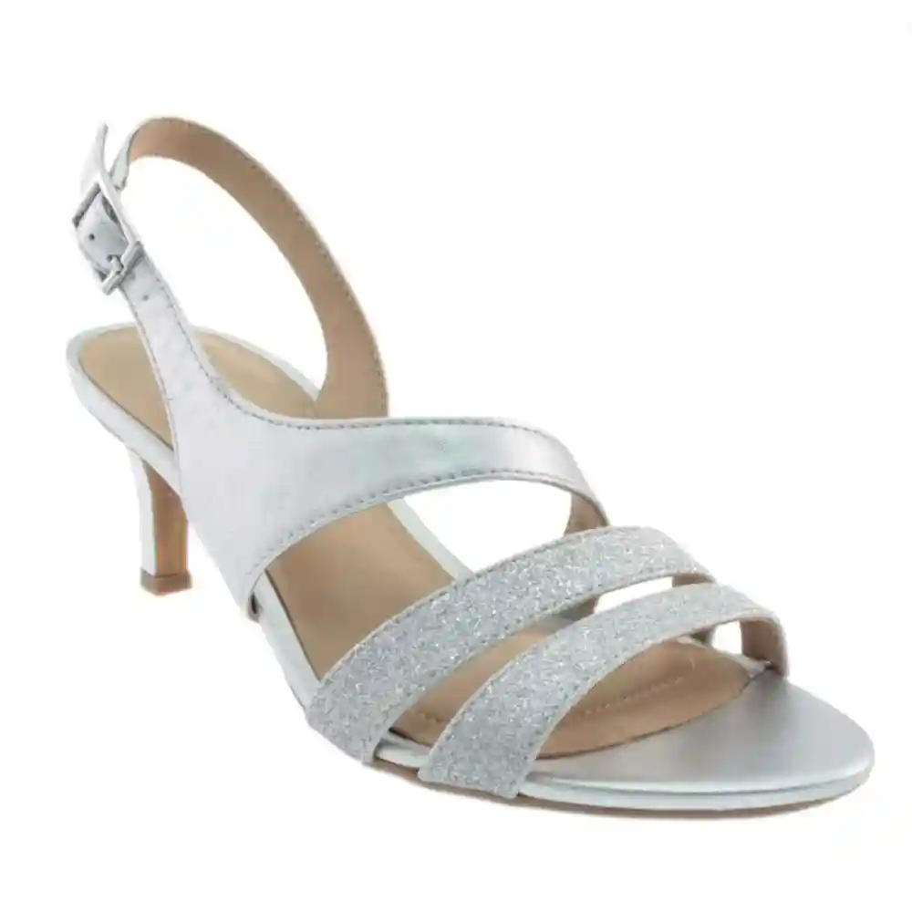 Naturalizer Women Sandal Silver Durable Soft Material