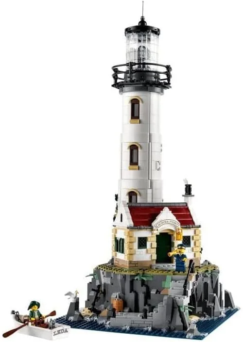 LEGO Motorized Lighthouse Building Set 21335 - damage box