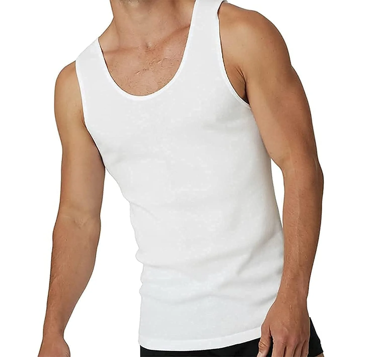 Dice Men's Cotton Sleeveless Undershirt