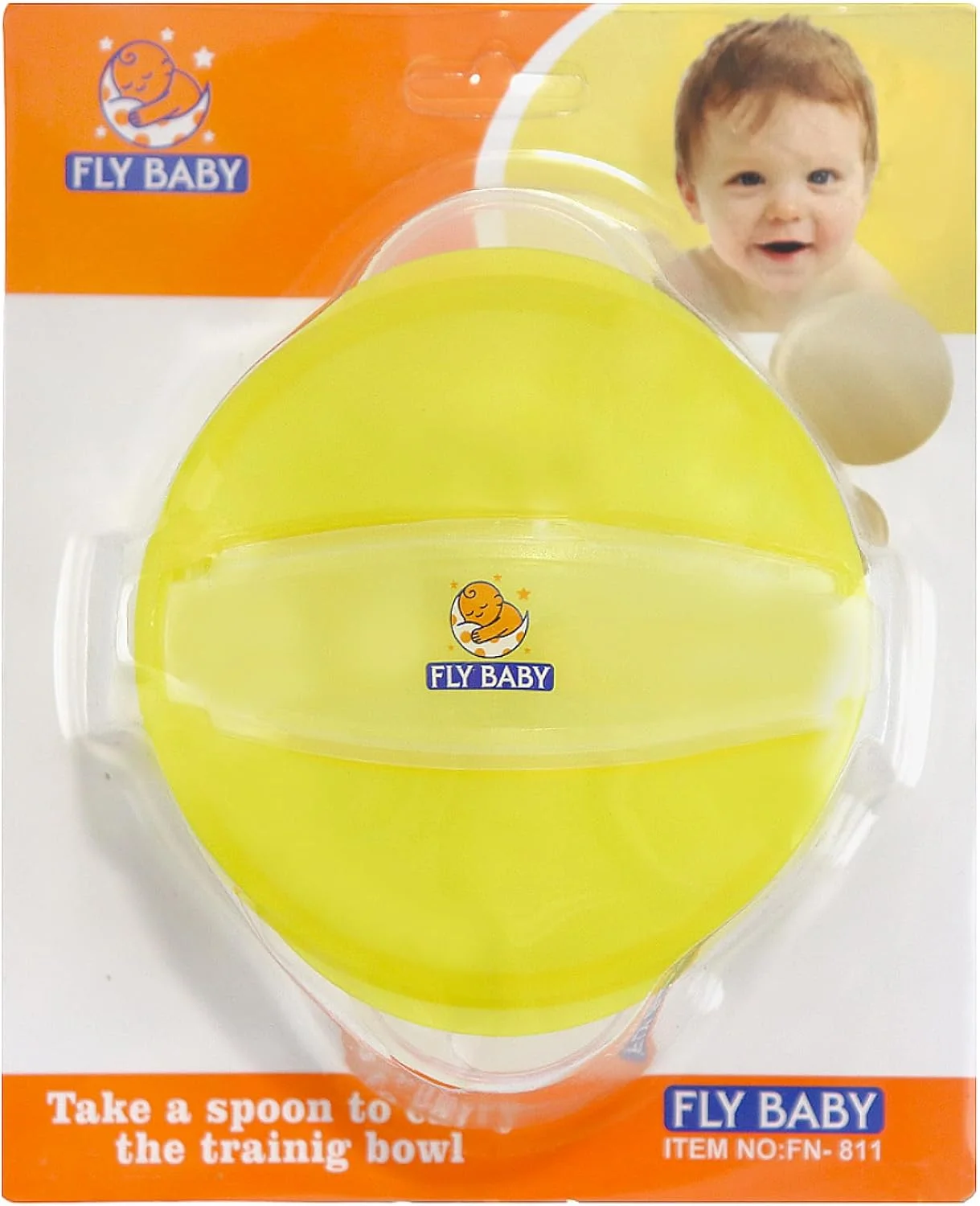 Fly Baby Training Bowl with Spoon