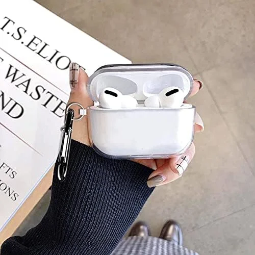 Transparent Hard Clear Protective Case Cover for AirPods Pro