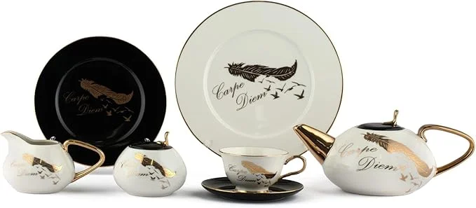 Lotus 24 Piece Tea Set
