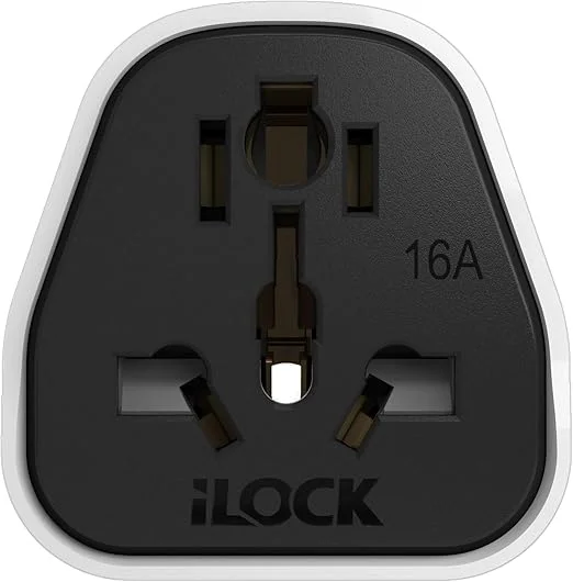 iLOCK Universal Travel Plug Adapter – Multi-Country Power Adapter