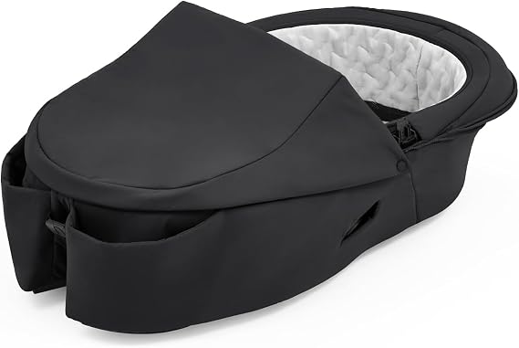 Stokke Xplory X Detachable Carry Cot – Soft Lined Baby Bassinet with Ventilation & Removable Wind Cover