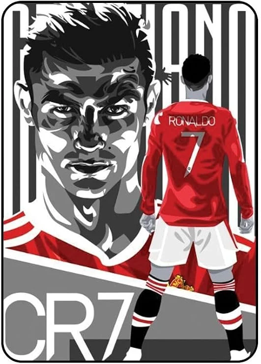 Eye Catching Cristiano Ronaldo Protective Case for Apple iPad 10th Generation 10.9-Inch