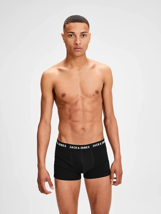 طقم بوكسر رجالي من Jack & Jones عدد 4 قطع