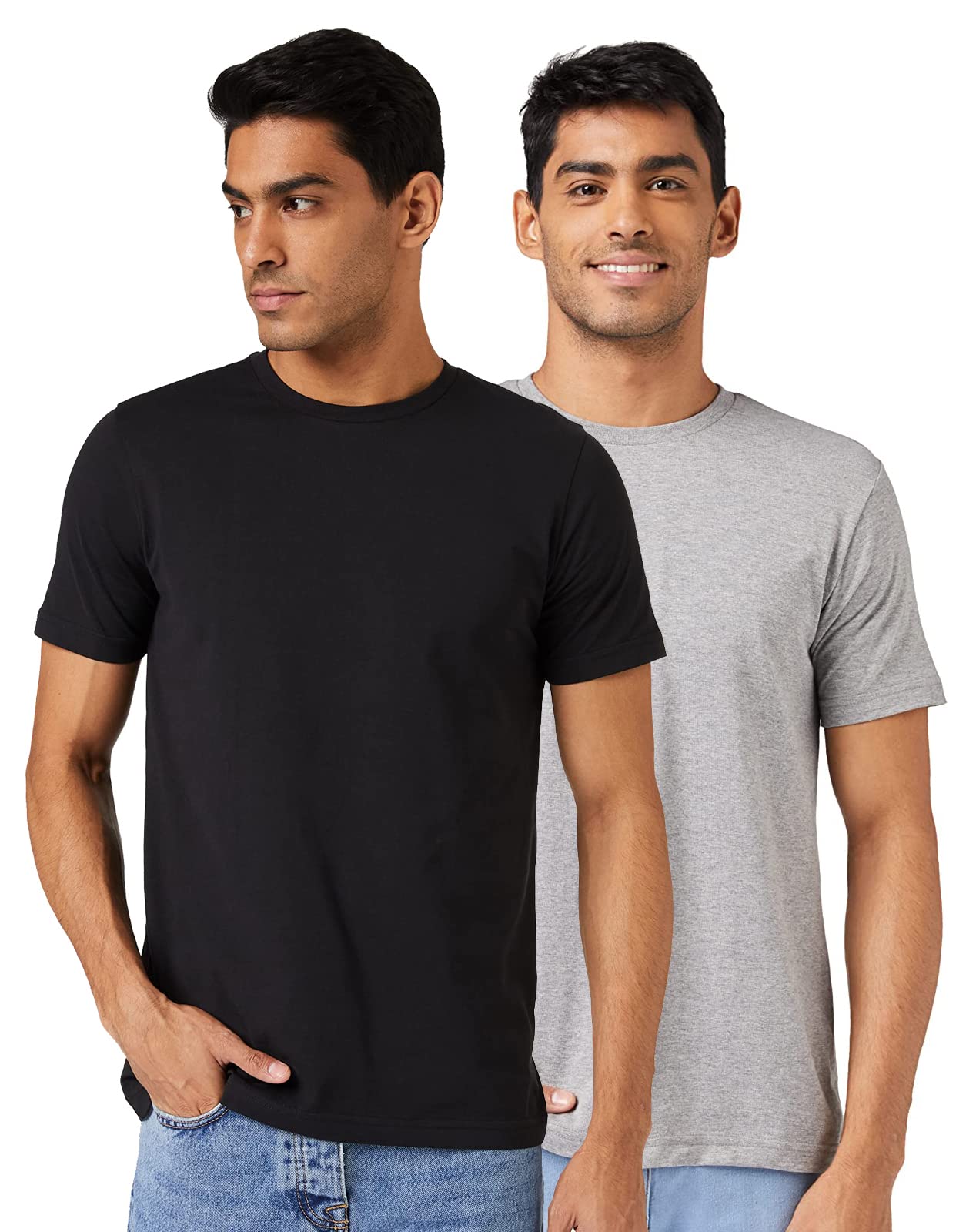 Symbol Men's Plain Regular Fit T-Shirt