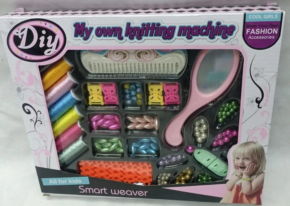 DIY My Own Knitting Machine – Smart Weaver Educational Craft Kit for Kids