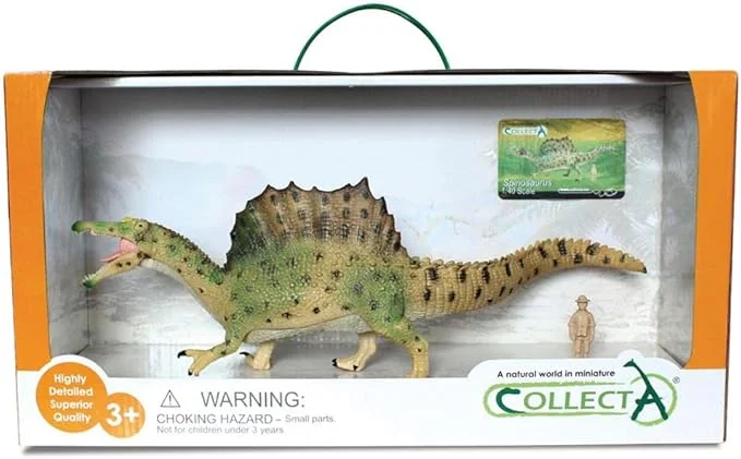 Collecta  Scale Spinosaurus Toy Figure with Movable Jaw
